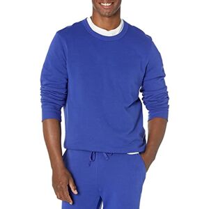 Amazon Essentials Herren Leichtes langärmeliges Frottee-Sweatshirt mit Rundhalsausschnitt (erhältlich in Big & Tall), Königsblau, L Amazon Essentials Herren Leichtes langärmeliges Frottee-Sweatshirt mit Rundhalsausschnitt (erhältlich in Big & Tall), Königsblau, L