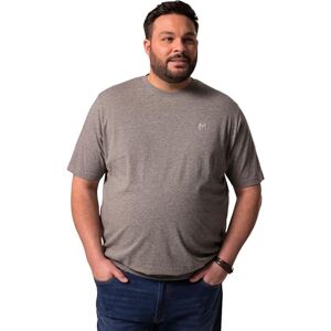 Men Plus Herren große Größen Übergrößen Menswear L-8XL Men+ T-Shirt, Bauchfit, Basic, Halbarm, bis 10 XL grau Melange 9XL 836308123-9XL Men Plus Herren große Größen Übergrößen Menswear L-8XL Men+ T-Shirt, Bauchfit, Basic, Halbarm, bis 10 XL grau Melange 9XL 836308123-9XL