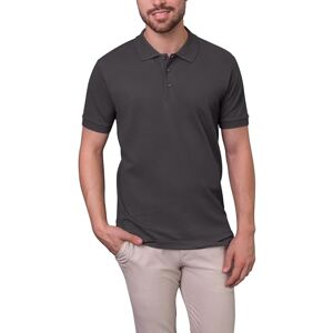 HRM Herren Luxury Stretch Polo, dunkelgrau, Gr. L I Premium Polo Shirt Herren aus 95% Baumwolle & 5% Elasthan I Basic Polohemd bis 40°C waschbar I Hochwertige & nachhaltige Herren-Bekleidung HRM Herren Luxury Stretch Polo, dunkelgrau, Gr. L I Premium Polo Shirt Herren aus 95% Baumwolle & 5% Elasthan I Basic Polohemd bis 40°C waschbar I Hochwertige & nachhaltige Herren-Bekleidung