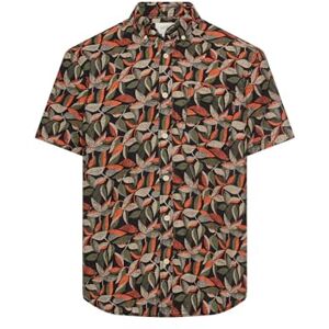 camel active Herren Kurzarmhemd aus Reiner Baumwolle Orange, menswear-3XL camel active Herren Kurzarmhemd aus Reiner Baumwolle Orange, menswear-3XL