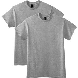 Gildan Herren DryBlend, Style G8000, Multipack T-Shirt, Grau-Sport Grey, S (2er Pack) Gildan Herren DryBlend, Style G8000, Multipack T-Shirt, Grau-Sport Grey, S (2er Pack)