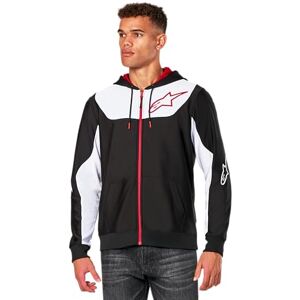 Alpinestars Sessions V3 Hoodie Kapuzenpullover für Herren Fleece Sweatshirt mit Kapuze Schwarz/Weiß/Rot M Alpinestars Sessions V3 Hoodie Kapuzenpullover für Herren Fleece Sweatshirt mit Kapuze Schwarz/Weiß/Rot M