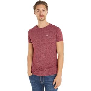 Tommy Jeans Herren T-Shirt Kurzarm Rundhalsausschnitt, Rot (Red Carpet), 3XL Tommy Jeans Herren T-Shirt Kurzarm Rundhalsausschnitt, Rot (Red Carpet), 3XL