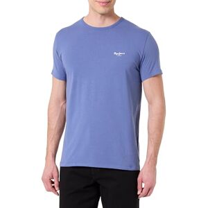 Pepe Jeans Herren Original Basic 3n T-Shirt, Blau (Washed Navy Blue), L Pepe Jeans Herren Original Basic 3n T-Shirt, Blau (Washed Navy Blue), L