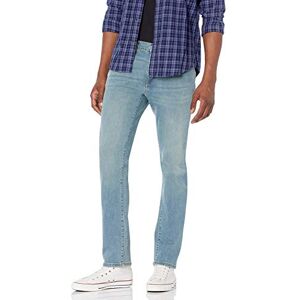 Amazon Essentials Herren Slim-Fit-Jeans Auslauffarben, Hellblau Vintage, 42W / 32L Amazon Essentials Herren Slim-Fit-Jeans Auslauffarben, Hellblau Vintage, 42W / 32L