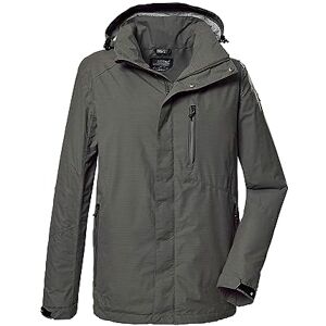 Killtec Herren Kos 256 Mn Jckt_carleb Funktionsjacke/Outdoorjacke Mit Abzippbarer Kapuze, Grün/anthrazit, 4XL EU Killtec Herren Kos 256 Mn Jckt_carleb Funktionsjacke/Outdoorjacke Mit Abzippbarer Kapuze, Grün/anthrazit, 4XL EU