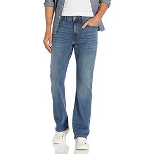 Amazon Essentials Herren Bootcut-Jeans mit gerader Passform Auslauffarben, Mittelblau Vintage, 38W / 30L Amazon Essentials Herren Bootcut-Jeans mit gerader Passform Auslauffarben, Mittelblau Vintage, 38W / 30L
