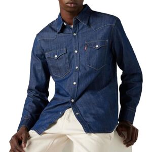 Levi's Herren Barstow Western Standard Hemd,Indigo Rinse,XXL Levi's Herren Barstow Western Standard Hemd,Indigo Rinse,XXL