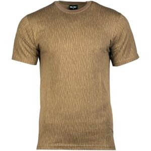 Mil-Tec Herren NVA Strichtarn T-Shirt, Braun (Strichtarn), 3XL Mil-Tec Herren NVA Strichtarn T-Shirt, Braun (Strichtarn), 3XL