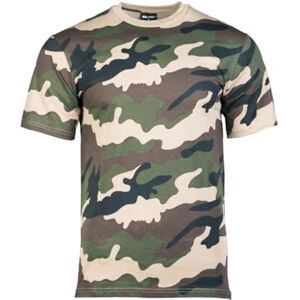 Mil-Tec Tarn T-Shirt Herren • Camouflage T-Shirt aus Baumwolle • BW Camo • Bequemes Kurzarm Army Shirt für Outdoor, Sport oder Freizeit • Bundeswehr Flecktarn-Shirt Mil-Tec Tarn T-Shirt Herren • Camouflage T-Shirt aus Baumwolle • BW Camo • Bequemes Kurzarm Army Shirt für Outdoor, Sport oder Freizeit • Bundeswehr Flecktarn-Shirt