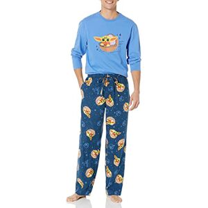 Amazon Essentials Disney Marvel Star Wars Herren Schlafanzug-Schlaf-Sets Flanell, Star Wars Grogu Mens, XL Amazon Essentials Disney Marvel Star Wars Herren Schlafanzug-Schlaf-Sets Flanell, Star Wars Grogu Mens, XL