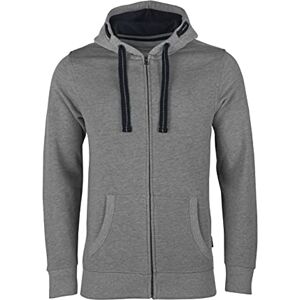 HRM Herren jakke M Kapuzenpullover, Grau-meliert, 6XL EU HRM Herren jakke M Kapuzenpullover, Grau-meliert, 6XL EU