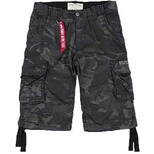 Alpha Herren Jet Short Bermuda, Black camo, 33 Alpha Herren Jet Short Bermuda, Black camo, 33