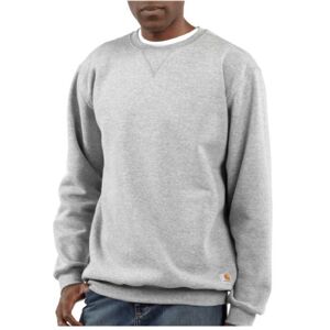 Carhartt , Herren, Weites, mittelschweres Sweatshirt mit Rundhalsausschnitt, Grau meliert, XL Carhartt , Herren, Weites, mittelschweres Sweatshirt mit Rundhalsausschnitt, Grau meliert, XL