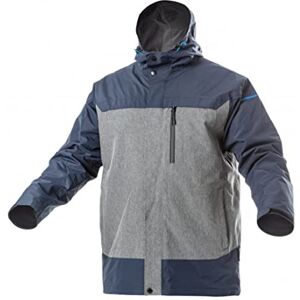 Högert Technik Herren Regenjacke Parka wasserdicht 5000 mm, Übergangsjacke Outdoorjacke mit Kapuze, Windjacke atmungsaktiv, Freizeitjacke mit Membran und Reflexelementen Högert Technik Herren Regenjacke Parka wasserdicht 5000 mm, Übergangsjacke Outdoorjacke mit Kapuze, Windjacke atmungsaktiv, Freizeitjacke mit Membran und Reflexelementen