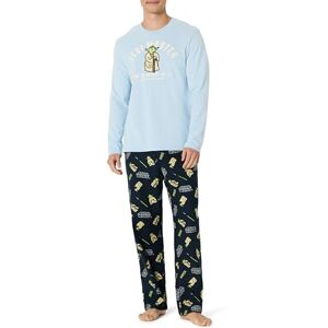 Amazon Essentials Herren Schlafanzug-Schlaf-Sets Flanell, Jedi-meister, XS Amazon Essentials Herren Schlafanzug-Schlaf-Sets Flanell, Jedi-meister, XS