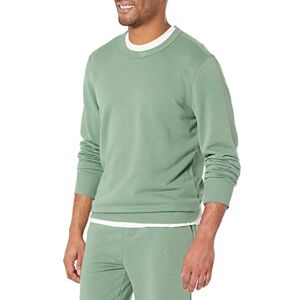 Amazon Essentials Herren Leichtes langärmeliges Frottee-Sweatshirt mit Rundhalsausschnitt (erhältlich in Big & Tall), Salbeigrün, M Amazon Essentials Herren Leichtes langärmeliges Frottee-Sweatshirt mit Rundhalsausschnitt (erhältlich in Big & Tall), Salbeigrün, M