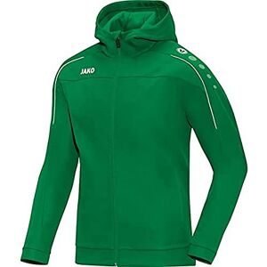 JAKO Herren Kapuzenjacke Classico, Sportgrün, L JAKO Herren Kapuzenjacke Classico, Sportgrün, L