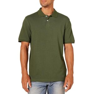 Amazon Essentials Men's Slim-Fit Cotton Pique Polo Shirt Shirt, -Olive, Medium Amazon Essentials Men's Slim-Fit Cotton Pique Polo Shirt Shirt, -Olive, Medium