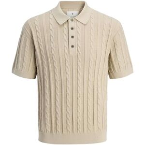 JACK & JONES Jprblamason Knit Polo Ss JACK & JONES Jprblamason Knit Polo Ss