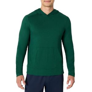 Amazon Essentials Herren Sportliches, weiches, leichtes Funktions-Kapuzen-Sweatshirt fürs Fitnessstudio, Grün Space-dye, XL Amazon Essentials Herren Sportliches, weiches, leichtes Funktions-Kapuzen-Sweatshirt fürs Fitnessstudio, Grün Space-dye, XL