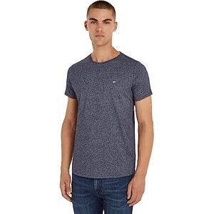 Tommy Jeans Herren Tjm Xslim Jaspe Neck Ext Dm0dm09586 Kurzarm Strickoberteile, Blau (Twilight Navy), XL EU Tommy Jeans Herren Tjm Xslim Jaspe Neck Ext Dm0dm09586 Kurzarm Strickoberteile, Blau (Twilight Navy), XL EU