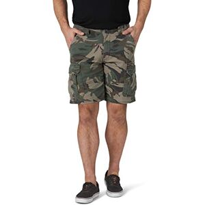 Wrangler Authentics Cargoshorts, für Herren, klassisch, Stretch, Grün, Camouflage, 49 Wrangler Authentics Cargoshorts, für Herren, klassisch, Stretch, Grün, Camouflage, 49