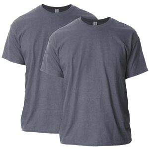 Gildan Unisex-Erwachsene Ultra Cotton Style G2000 Multipack T-Shirt, Dark Heather (2er-Pack), M Gildan Unisex-Erwachsene Ultra Cotton Style G2000 Multipack T-Shirt, Dark Heather (2er-Pack), M