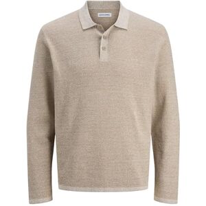 JACK & JONES Jjegeorge Knit Polo Ls Sn JACK & JONES Jjegeorge Knit Polo Ls Sn