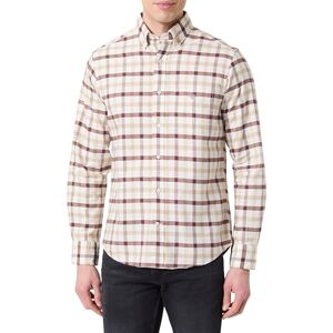 GANT Herren REG Oxford Check Shirt Hemd, Mahogany Brown, XXL GANT Herren REG Oxford Check Shirt Hemd, Mahogany Brown, XXL