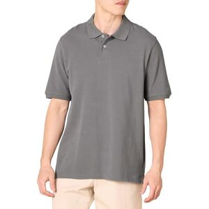 Amazon Essentials Herren Polohemd aus Baumwollpiqué in normaler Passform (erhältlich in Übergrößen), Grau, XS Amazon Essentials Herren Polohemd aus Baumwollpiqué in normaler Passform (erhältlich in Übergrößen), Grau, XS