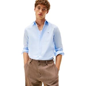 Tommy Hilfiger Herren Hemd Flex Poplin Kent Collar Slim Fit, Blau (Sweet Blue), XL Tommy Hilfiger Herren Hemd Flex Poplin Kent Collar Slim Fit, Blau (Sweet Blue), XL