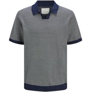 JACK & JONES Jprcceaston Knit Split Neck Ss JACK & JONES Jprcceaston Knit Split Neck Ss