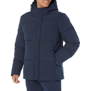 Amazon Essentials Herren Halblange Steppjacke Mit Kapuze (In Übergrößen Erhältlich), Marineblau, M Amazon Essentials Herren Halblange Steppjacke Mit Kapuze (In Übergrößen Erhältlich), Marineblau, M
