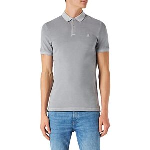 Marc O' Polo Marc OߴPolo Herren Kurzarm-Poloshirt mit Stretch-Anteil Shaped Fit, Grau (Grau), M Marc O' Polo Marc OߴPolo Herren Kurzarm-Poloshirt mit Stretch-Anteil Shaped Fit, Grau (Grau), M