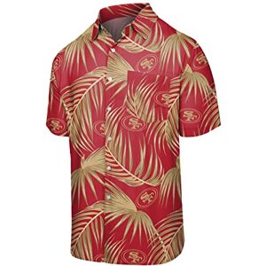 FOCO Herren Hemd Kansas City Chiefs SMU Floral Button Up Shirt – Dreifach, Größe XL, 1 Stück FOCO Herren Hemd Kansas City Chiefs SMU Floral Button Up Shirt – Dreifach, Größe XL, 1 Stück