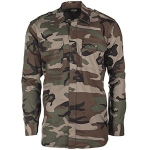 Mil-Tec Original Miltec Feldhemd Army Hemd woodland 100% Baumwolle, L Mil-Tec Original Miltec Feldhemd Army Hemd woodland 100% Baumwolle, L