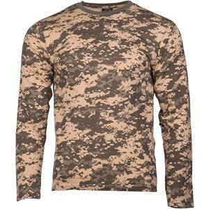 Mil-Tec Herren Langarmshirt • 100% Baumwolle Camouflage Shirt • Taktisches Longsleeve mit Rundhals • Gr. M • AT Digital Mil-Tec Herren Langarmshirt • 100% Baumwolle Camouflage Shirt • Taktisches Longsleeve mit Rundhals • Gr. M • AT Digital