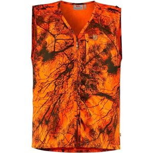 Fjällräven Herren Värmland Vest Sport Jacket, Orange Camo, L EU Fjällräven Herren Värmland Vest Sport Jacket, Orange Camo, L EU