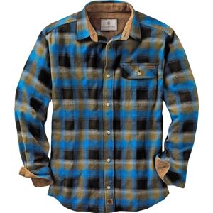 Legendary Whitetails Buck Camp Herren-Flanellhemd, langärmelig, Karohemd mit Knopfleiste, Freizeithemd für Herren mit Kordsamt-Ärmelbündchen, Herbst- und Winterkleidung, blau (Cobalt Plaid), Größe S Legendary Whitetails Buck Camp Herren-Flanellhemd, langärmelig, Karohemd mit Knopfleiste, Freizeithemd für Herren mit Kordsamt-Ärmelbündchen, Herbst- und Winterkleidung, blau (Cobalt Plaid), Größe S