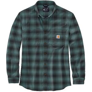 Carhartt Herren Langarmhemd Flannel L,S Plaid Shirt, Farbe:sea Pine, Größe:2XL Carhartt Herren Langarmhemd Flannel L,S Plaid Shirt, Farbe:sea Pine, Größe:2XL