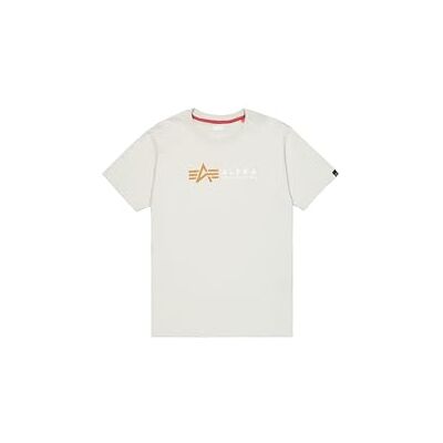 Herren Alpha Label T-Shirt, Stone, M Herren Alpha Label T-Shirt, Stone, M