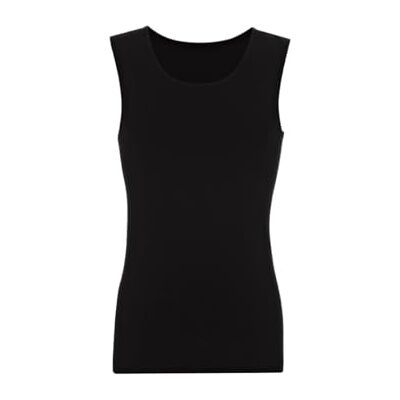 Trigema Herren Unterhemd 612404, Gr. Medium, Schwarz (schwarz 008) Trigema Herren Unterhemd 612404, Gr. Medium, Schwarz (schwarz 008)