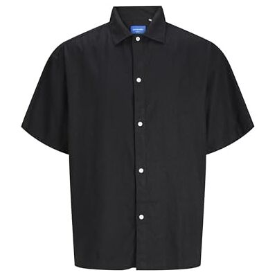 JACK & JONES JORFARO Linen Oversized Shirt SS SN JACK & JONES JORFARO Linen Oversized Shirt SS SN