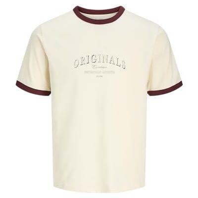 JACK & JONES Jorcatskills Ringer Tee Ss Crew Neck JACK & JONES Jorcatskills Ringer Tee Ss Crew Neck