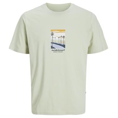 JACK & JONES Jorsplit Graphic Front Tee Ss Crew Neck JACK & JONES Jorsplit Graphic Front Tee Ss Crew Neck