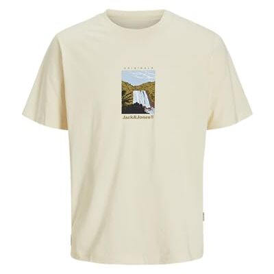 JACK & JONES Jorsplit Graphic Front Tee Ss Crew Neck JACK & JONES Jorsplit Graphic Front Tee Ss Crew Neck
