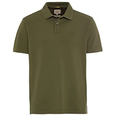 camel active Herren Piqué Poloshirt aus Reiner Baumwolle Olivgrün, Menswear-XL camel active Herren Piqué Poloshirt aus Reiner Baumwolle Olivgrün, Menswear-XL