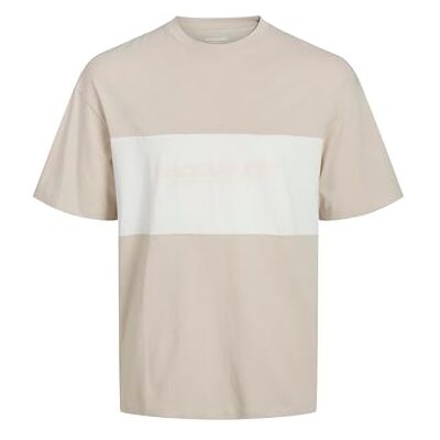 JACK & JONES JACK&JONES PLUS JJELEGACY Blocking Tee SS O-Neck N PLS JACK & JONES JACK&JONES PLUS JJELEGACY Blocking Tee SS O-Neck N PLS