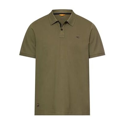camel active Herren Poloshirt mit Druckknöpfen Olivgrün, Menswear-XL camel active Herren Poloshirt mit Druckknöpfen Olivgrün, Menswear-XL